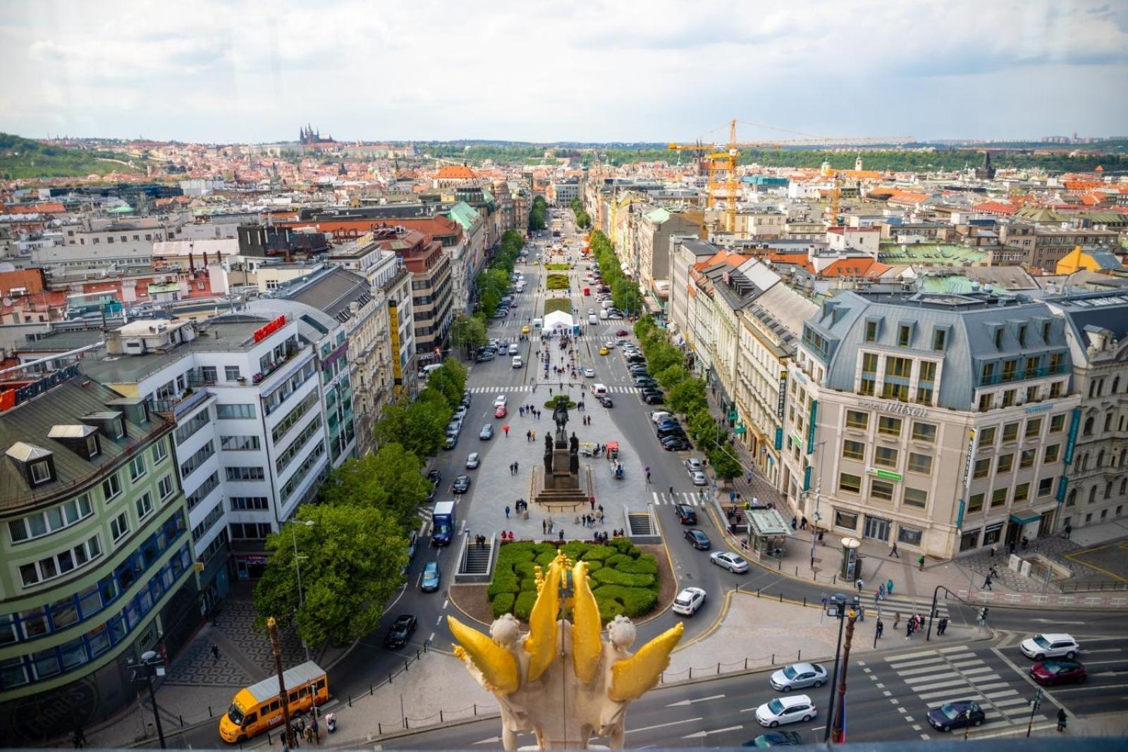 Wenceslas Square Apartment 150 M2 プラハ エクステリア 写真