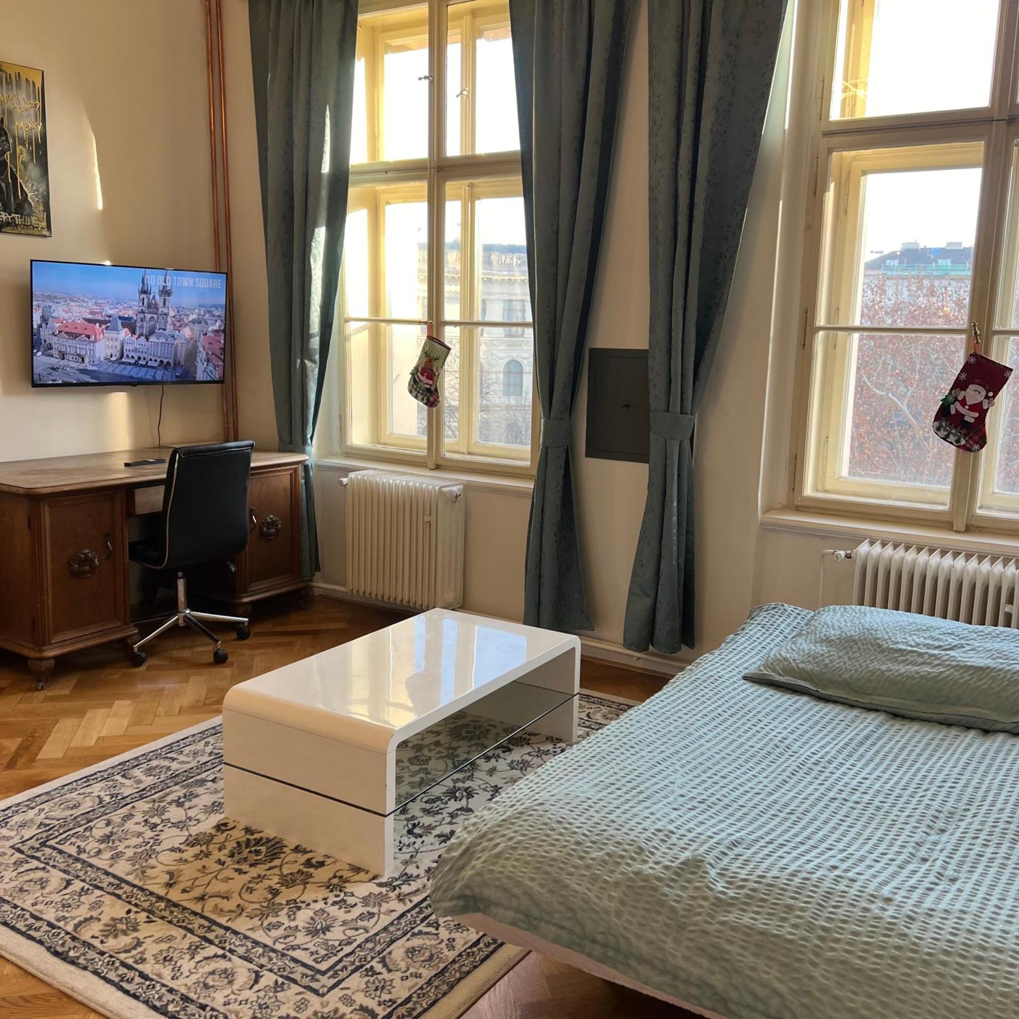 Wenceslas Square Apartment 150 M2 プラハ エクステリア 写真